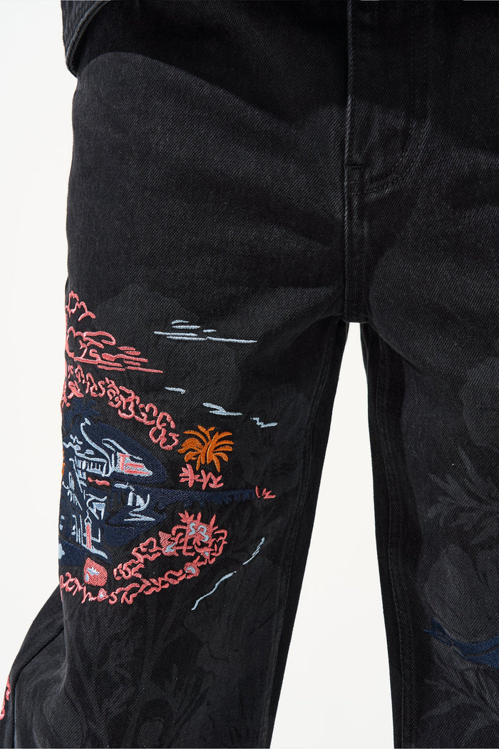 SOUVENIR Baggy Jeans