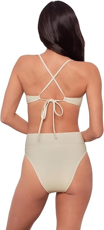 Sports Illustrated Women's X-Back Underwire Bikini Top