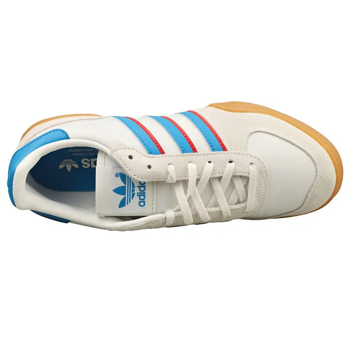 adidas Squash Indoor Mens Casual Sneakers in White Blue - 6 US - image 7
