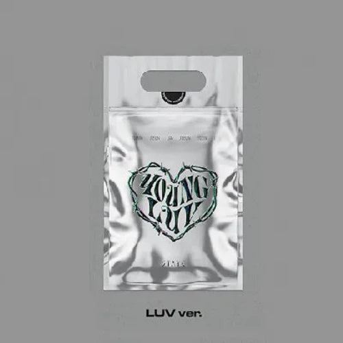 STAYC - YOUNG-LUV COM 2nd Mini Album - 2 variations - Luv Version