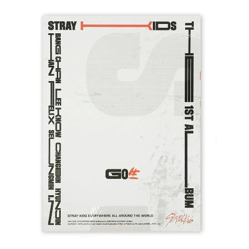 STRAY KIDS GO LIVE 1st Album 3 variations - A Version