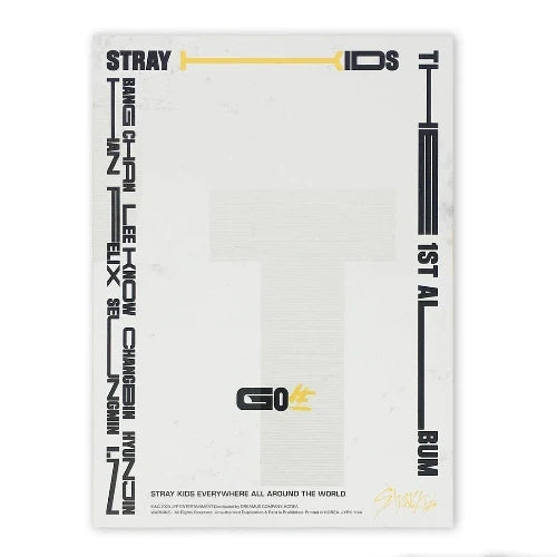 STRAY KIDS GO LIVE 1st Album 3 variations - B Version
