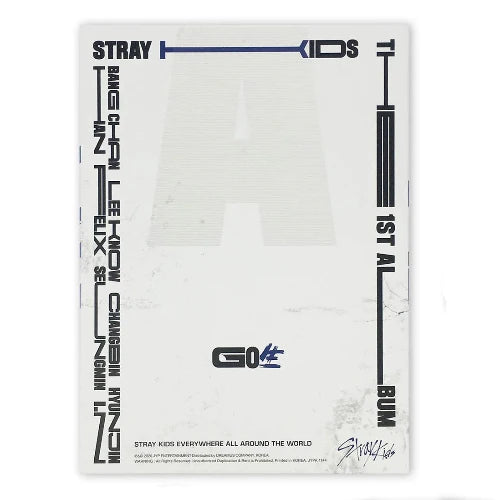 STRAY KIDS GO LIVE 1st Album 3 variations - C Version