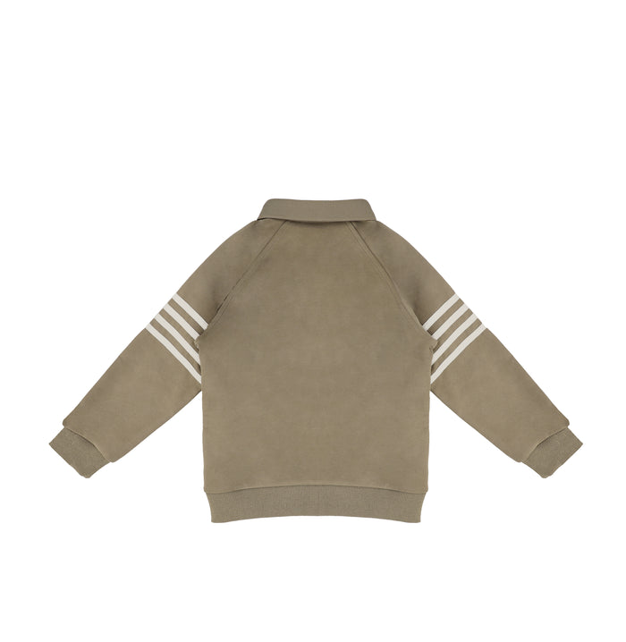 STRIPE SLEEVE POLO
