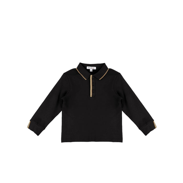 STRIPE TRIM POLO