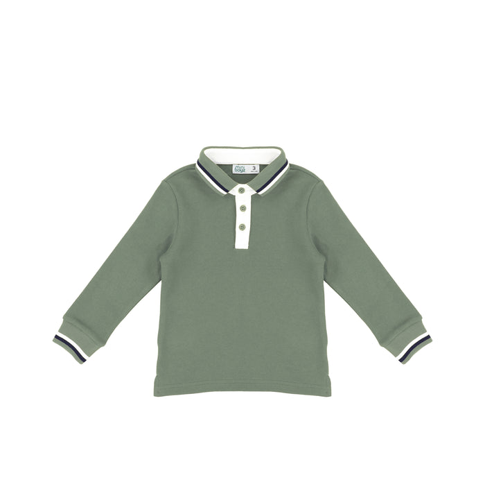 STRIPE TRIM POLO