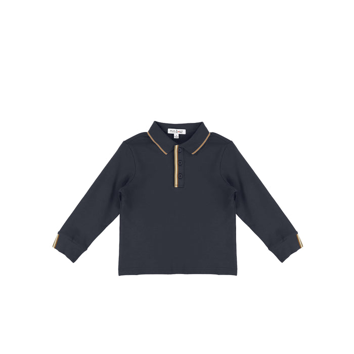 STRIPE TRIM POLO