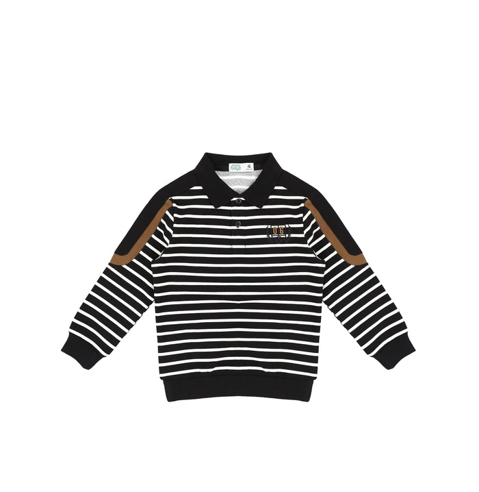 STRIPE VARSITY POLO