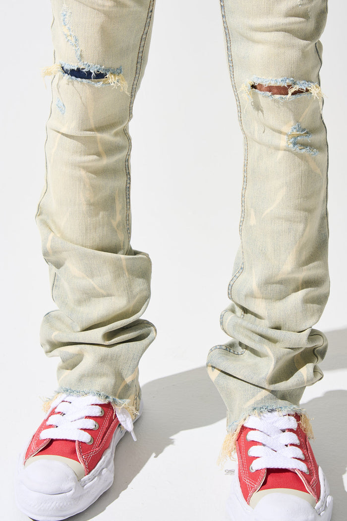 "SULFUR" Stacked Jeans