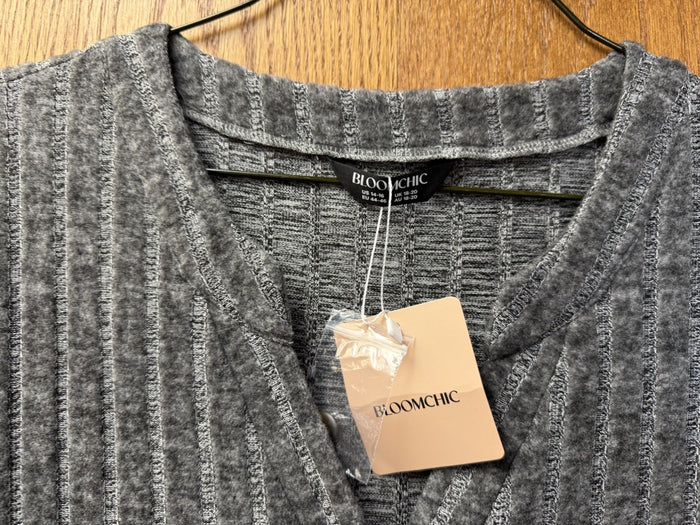 Super Soft Bloomchic multi-grey Ombre Jumpsuit Buttons