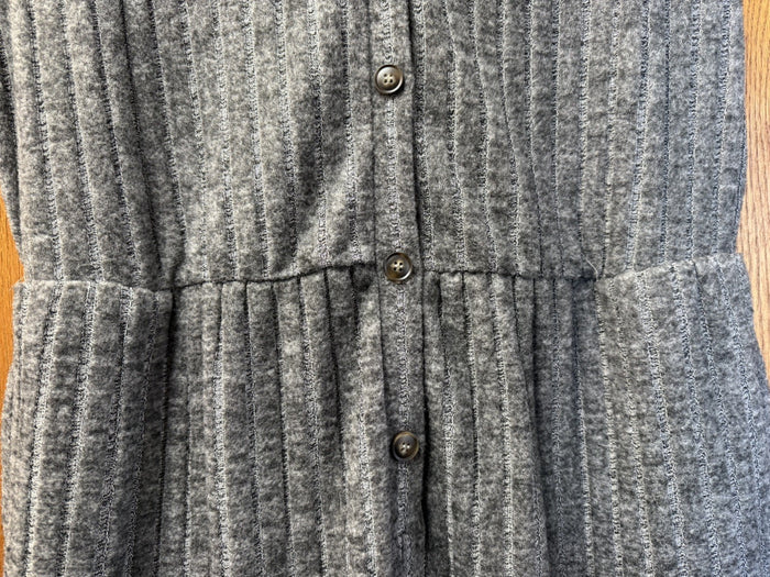 Super Soft Bloomchic multi-grey Ombre Jumpsuit Buttons