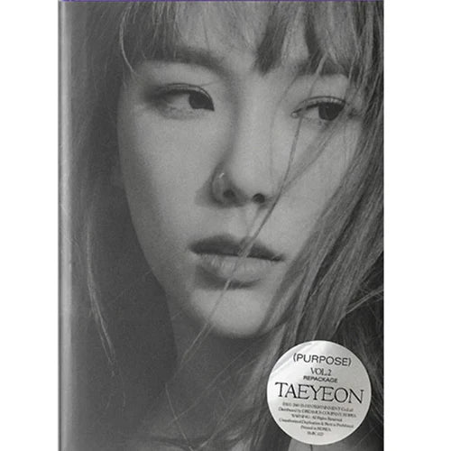 TAEYEON Purpose 2nd Repackage Album Purple Ver.