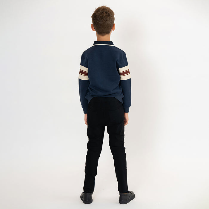 TEDDY STRIPE POLO