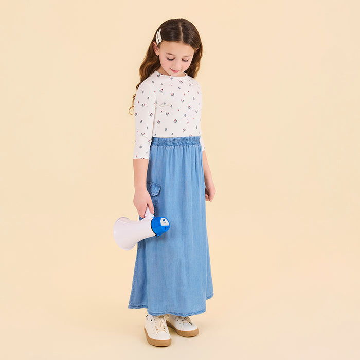 TENCEL POCKET MAXI SKIRT