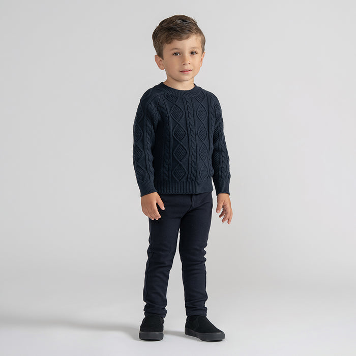 TEXTURED PANTS