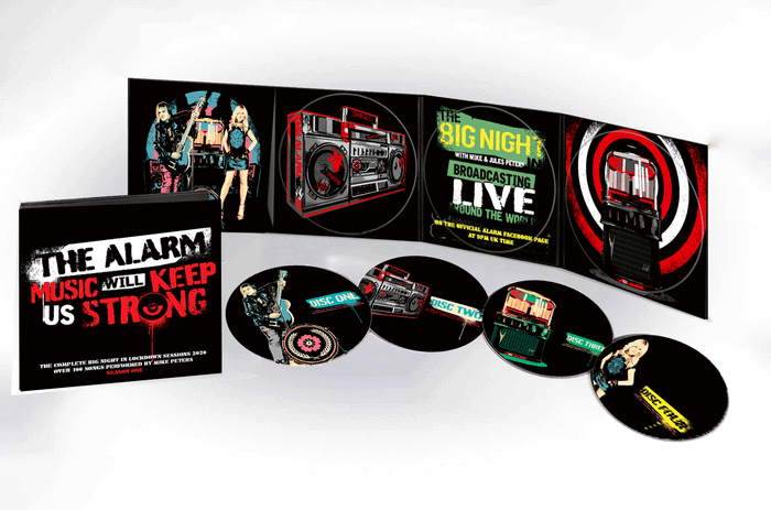 The Alarm - Music Will Keep Us Strong - 4 x CD Collection
