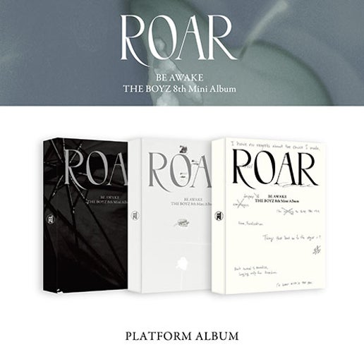 THE BOYZ BE AWAKE 8th Mini Album PLATFORM Version 3 variations main product image