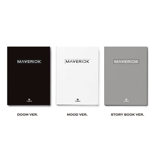 THE BOYZ - Maverick 3rd Single Album 3 variations - main image