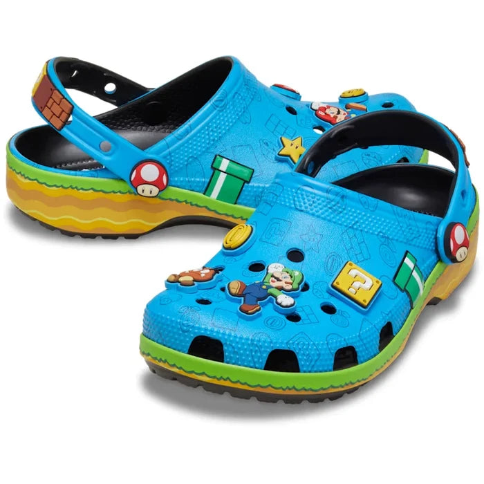 The Super Mario x Crocs Super Mario Core Classic Clog 212138 Unisex Japan New - image 1