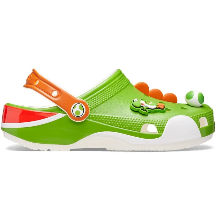 The Super Mario x Crocs Yoshi Classic Clogs 212136 Unisex Japan New - image 2