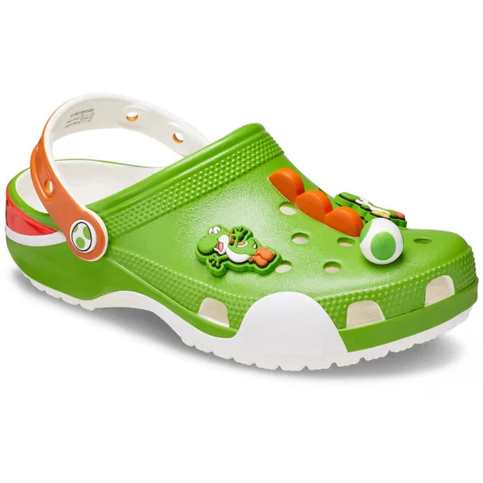 The Super Mario x Crocs Yoshi Classic Clogs 212136 Unisex Japan New - image 4