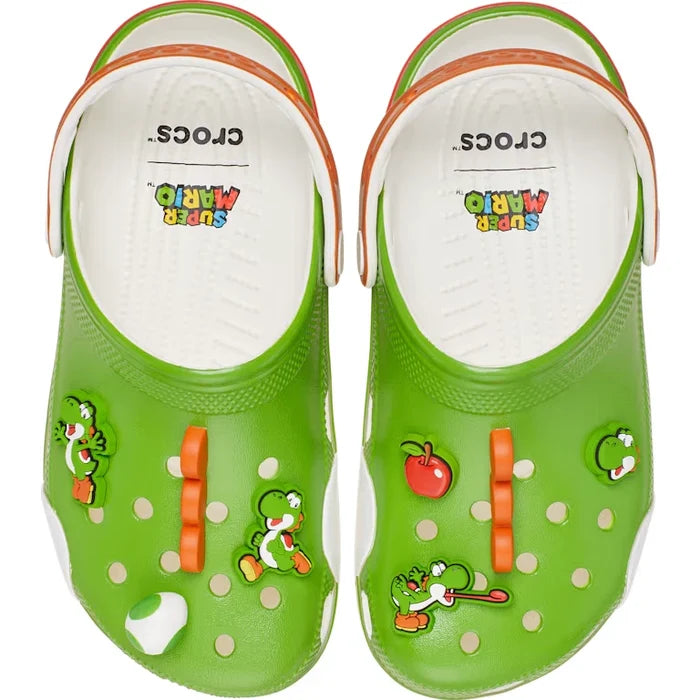 The Super Mario x Crocs Yoshi Classic Clogs 212136 Unisex Japan New - image 6