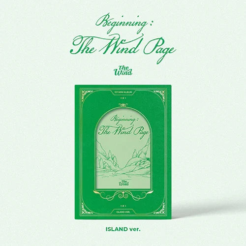 The Wind Beginning: The Wind Page 1st Mini Album ISLAND Ver.