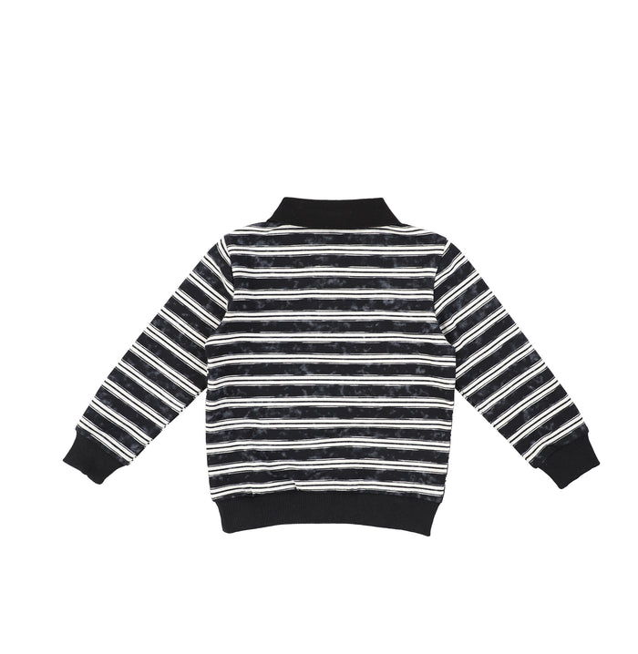 TIE DYE STRIPE POLO