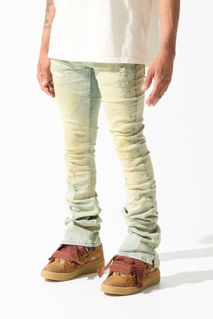 "TIERRA" Stacked Jeans