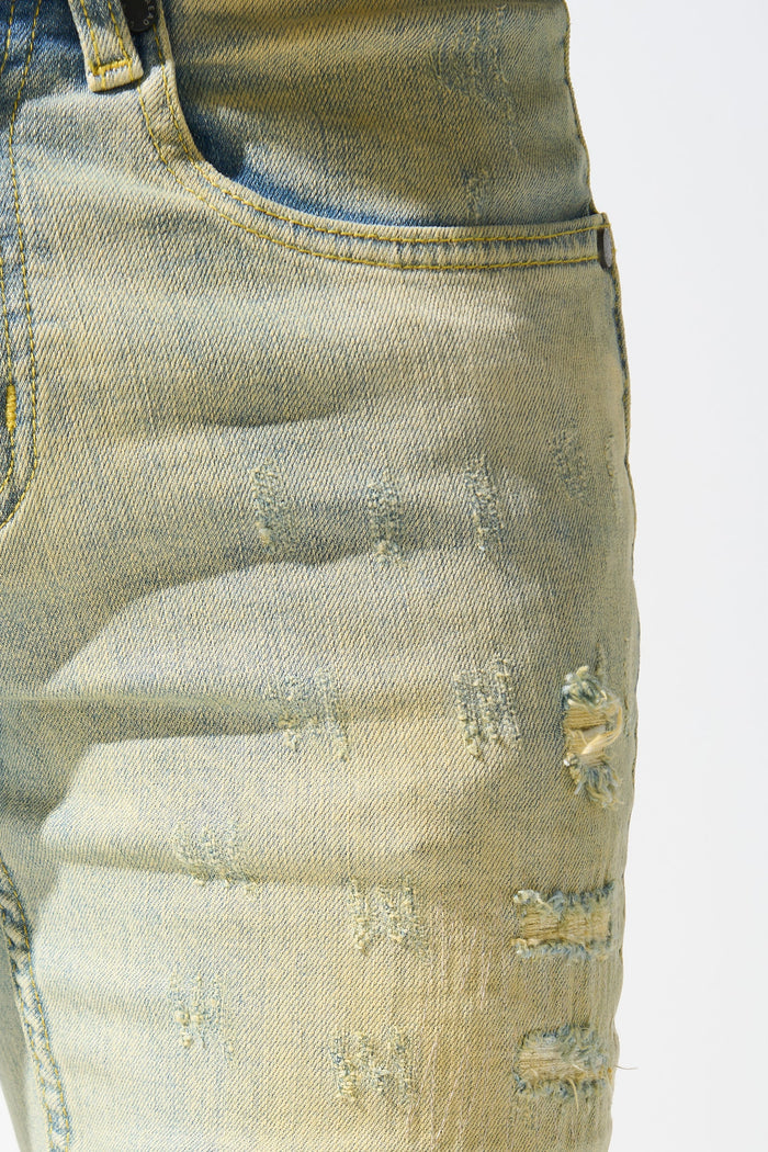 "TIERRA" Stacked Jeans