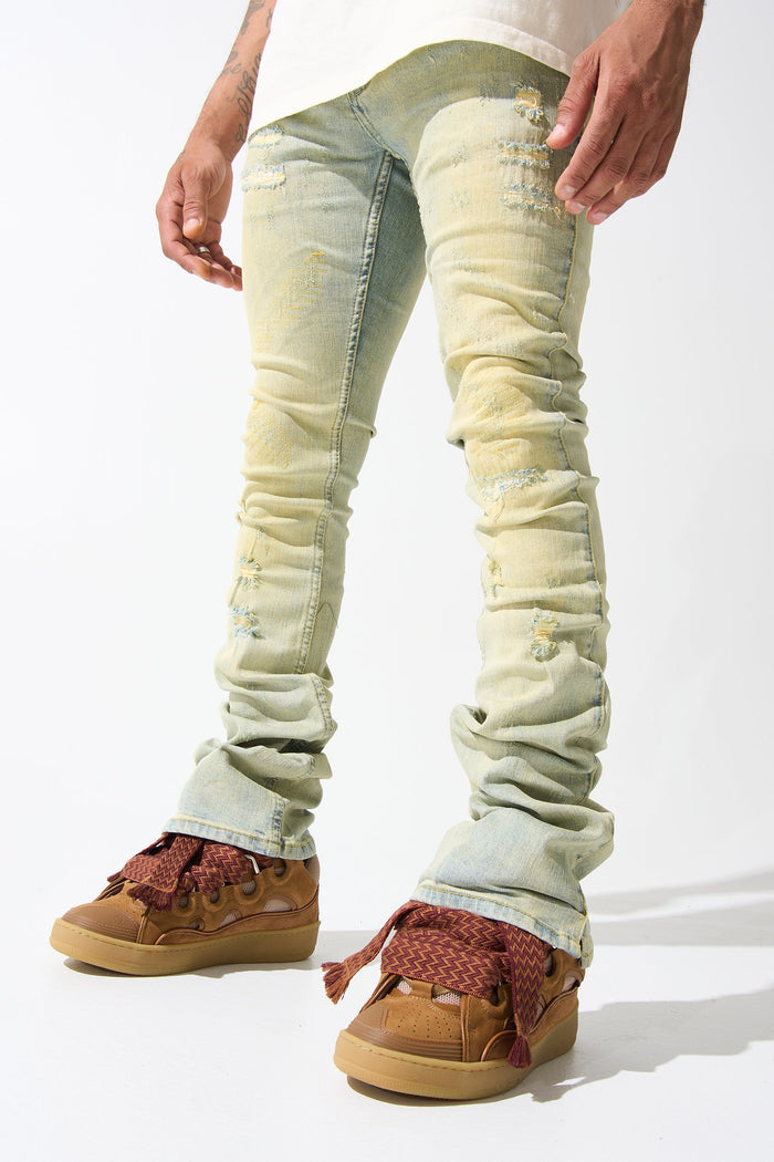 "TIERRA" Stacked Jeans