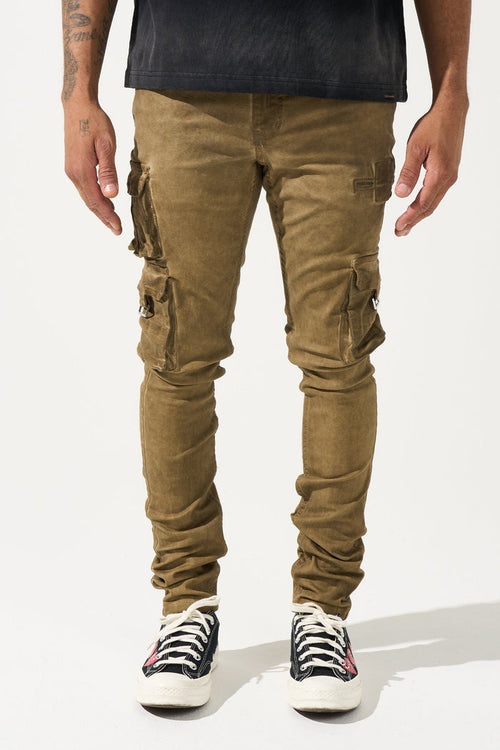 "TIGERS EYE" Cargo Jeans