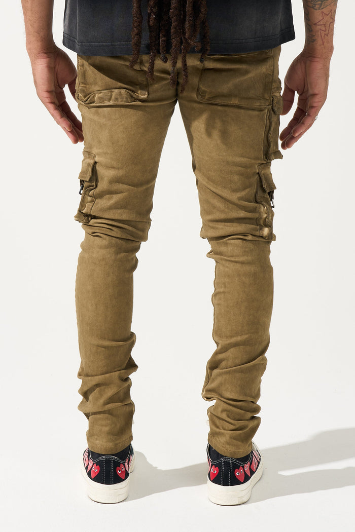 "TIGERS EYE" Cargo Jeans