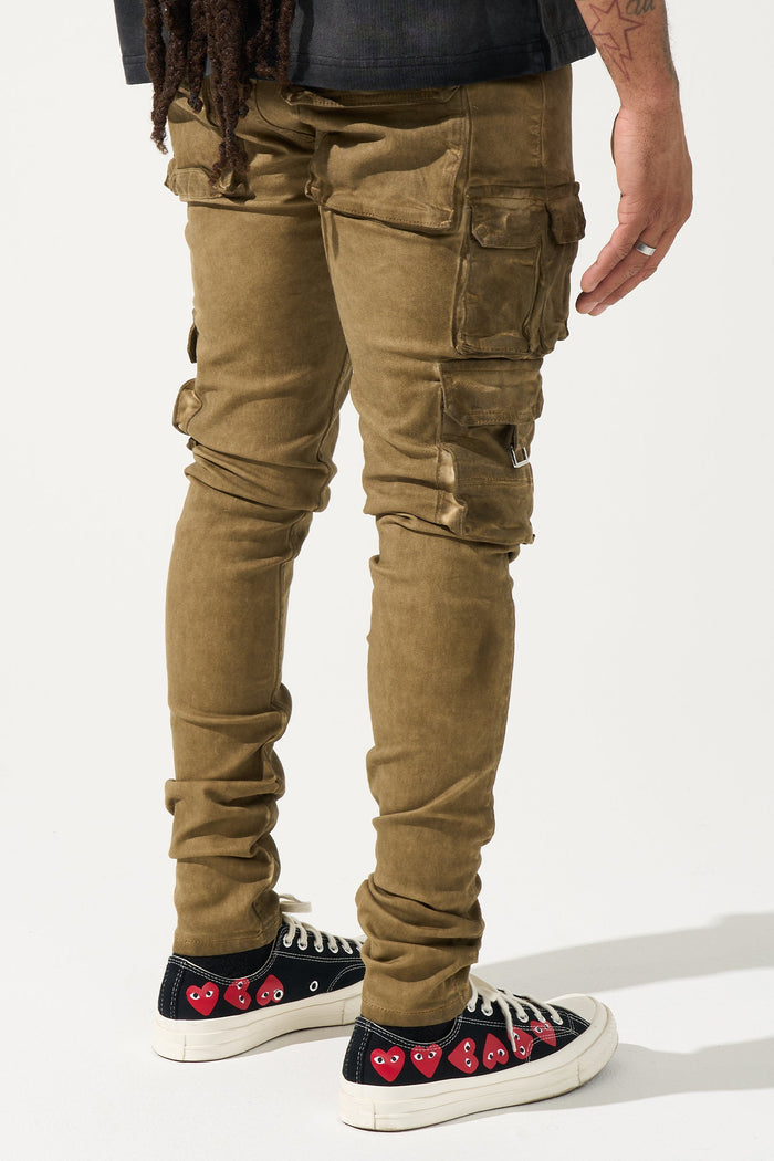 "TIGERS EYE" Cargo Jeans