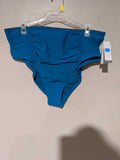 Time & Tru Skirt Bottom Turquoise Swimsuit (8-10)