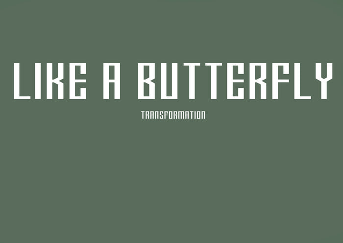 Transformation T-Shirt Collection - Like A Butterfly