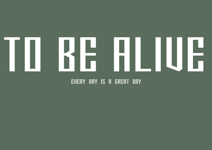 Transformation T-Shirt Collection - To Be Alive