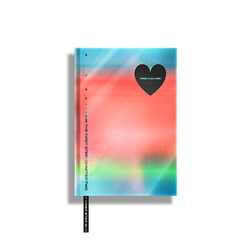 TREASURE - THE FIRST STEP CHAPTER TWO 2nd Single Album Black Version - main image