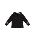 TRIM COLLAR SWEATSHIRT