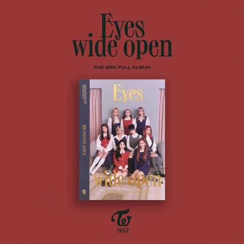TWICE Eyes Wide Open 2nd Album Retro Ver.