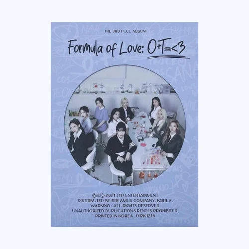 TWICE Formula of Love 3rd Album Ver. Study About Love