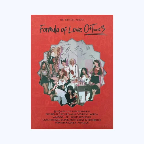 TWICE Formula of Love 3rd Album Ver. Break It