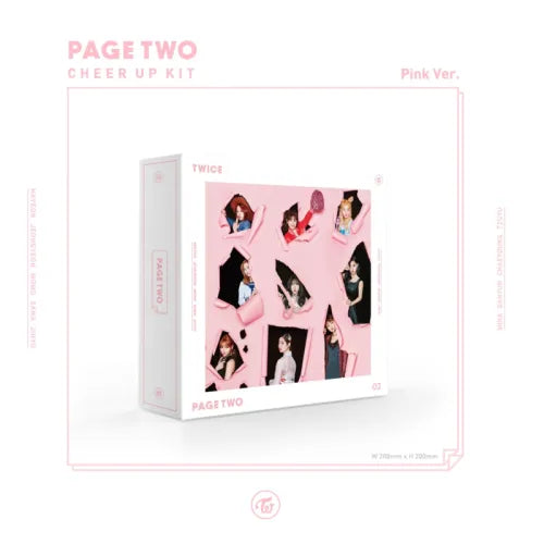 TWICE Page Two 2nd Mini Album Ver. Pink