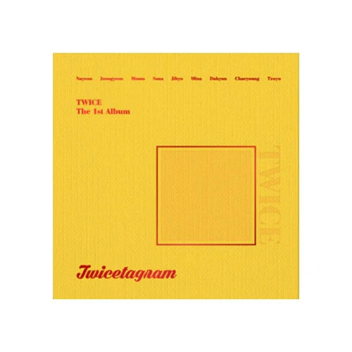 TWICE Twicetagram 1st Album Yellow Ver.