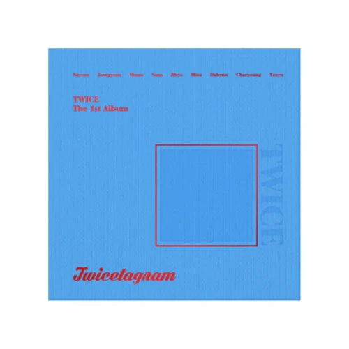 TWICE Twicetagram 1st Album Blue Ver.