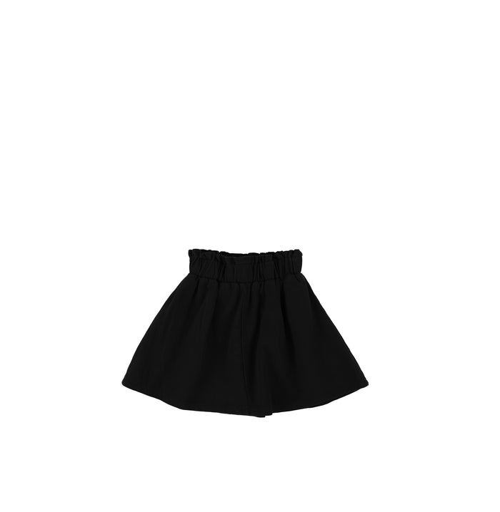 TWILL PAPERBAG WAIST SKIRT