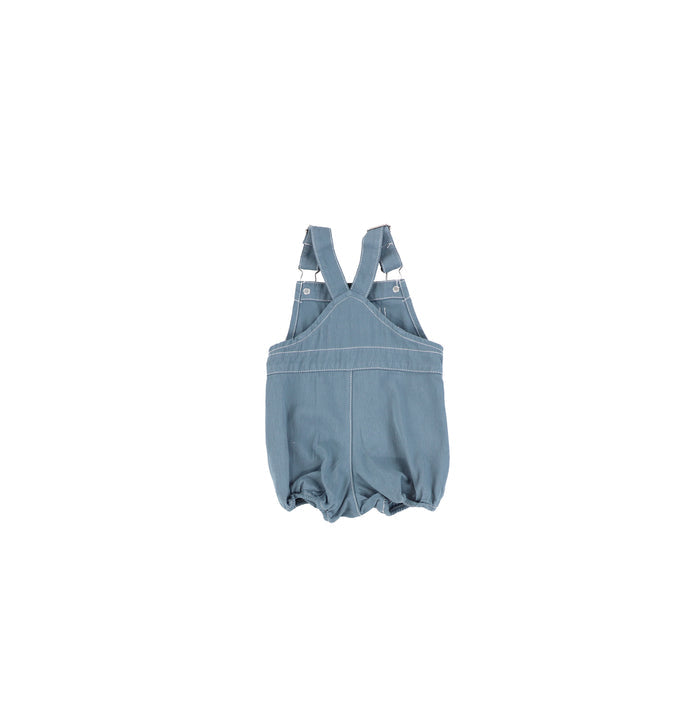 TWILL PINAFORE ROMPER