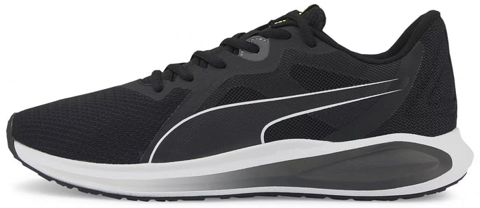 PUMA Twitch Runner Men's Running Shoes Black White – 376289-01 Sneakers