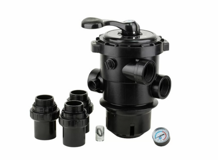Vana superioara 1,5″ Emaux MPV01 cu 6 cai pentru filtre din seria V si P