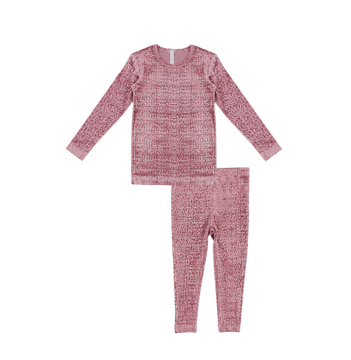 VELOUR LEOPARD PAJAMAS